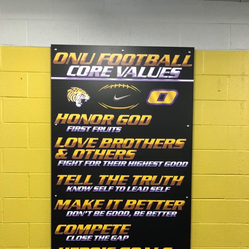 Athletic Signage